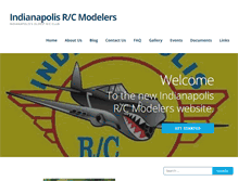 Tablet Screenshot of indyrcmodelers.com